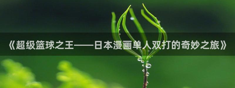 萌师在上漫画奇漫屋：《超级篮球之王——日本漫画单人双打的奇妙之旅》